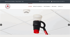 Desktop Screenshot of irishfireprotection.com